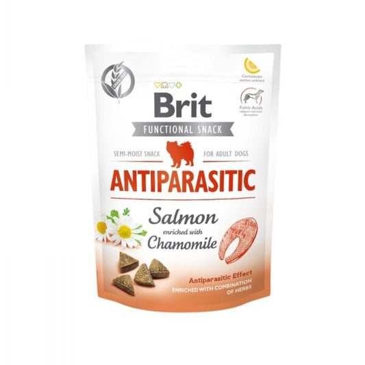 Brit Care Dog Functional Snack Antiparasitic Salmon 150 Gr