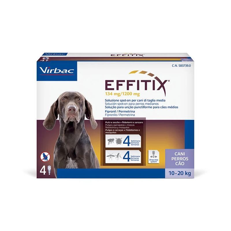 Effitx antiparasito 10-20 Kg