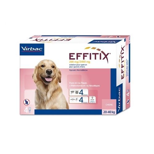 Effitix solución spot-on para perros 20-40 kg