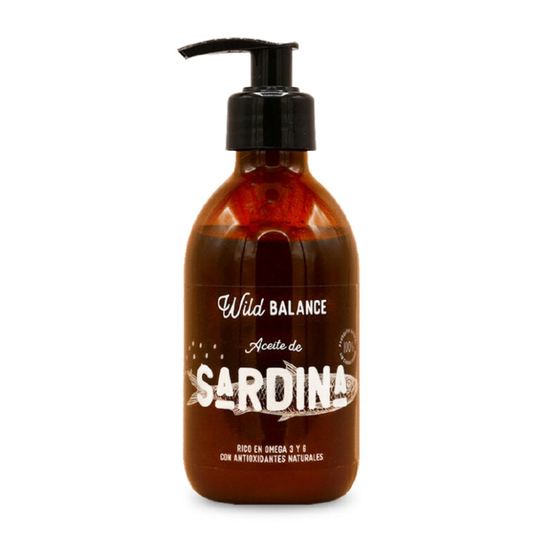 WILD BALANCE ACEITE DE SARDINA PARA PERROS Y GATOS 250ml