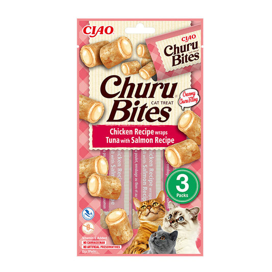 Churu Cat Bites Receta de salmón