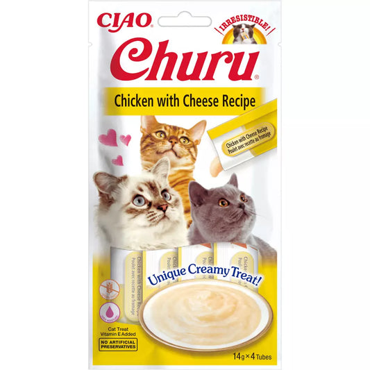 Churu Cat Receta de pollo con queso