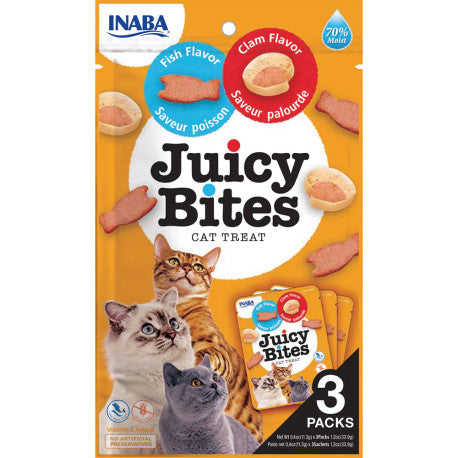 Churu Juicy Bites Pescado Y Almeja Para Gatos