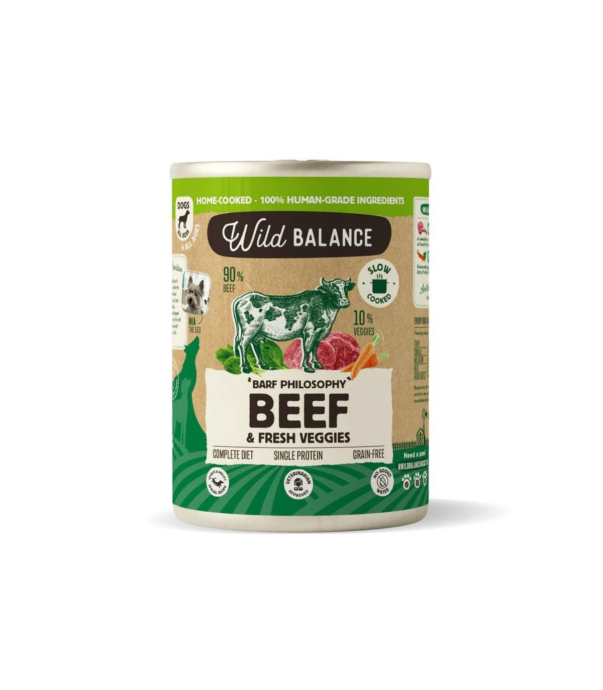 Wild Balance Ternera para perros 400g