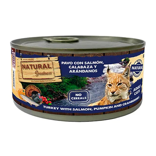 Natural Greatness Gatos Comida Completa Pavo Con Salmon